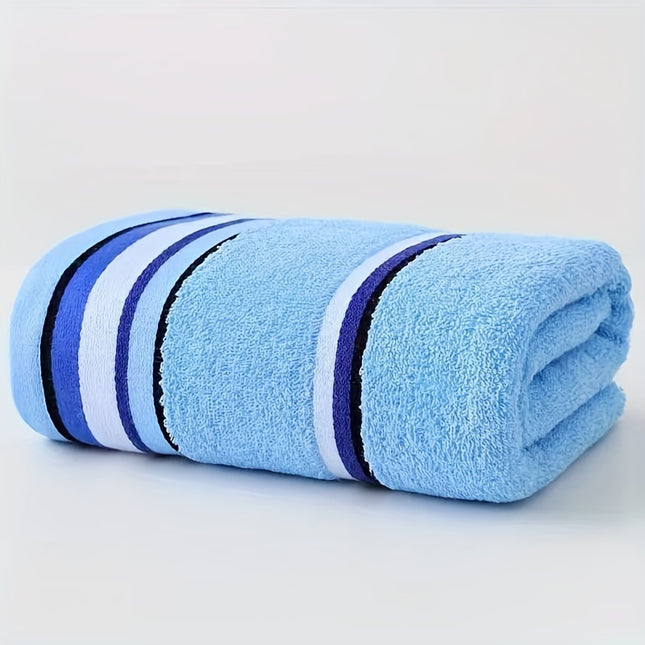 A Premium 100% Cotton Bath Towel - Ultra-Soft, Highly Absorbent