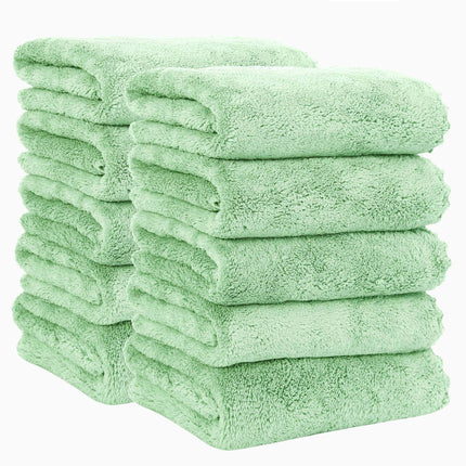 10-Pack Cut Edge Bath Towels, 35x75 inches, Modern Style