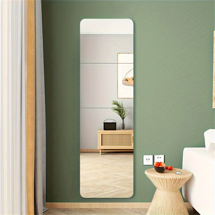 Mirror Wall Decoration, for Bedroom, Living Room, Office, Kitchen, Bathroom, Porch Dance Studio, Gym