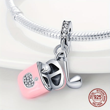 Headphones Pendant Bead - Stylish Music-Themed Charm for DIY Jewelry Making,