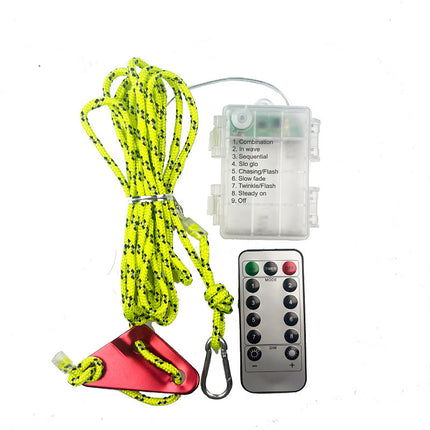 Canopy Tent Camping Decoration Luminous Wind Rope