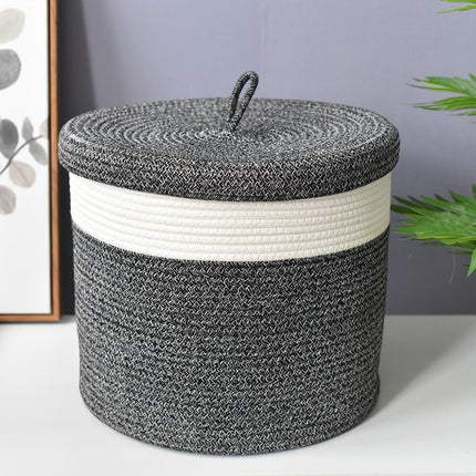Clothes Weaved Storage Foldable Laundry Basket