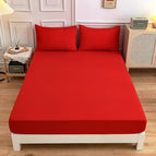 Red / Pillow case 1pair