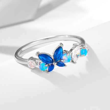 Butterfly Ring For Women A Niche, Light-luxury Design In European And American Styles