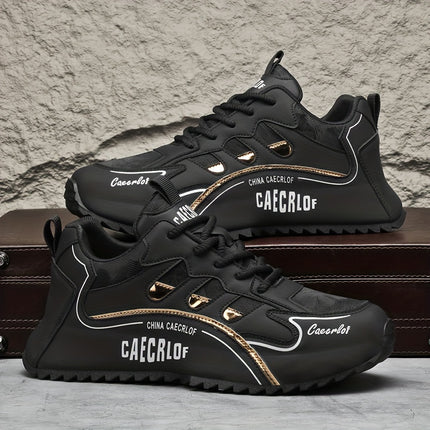 Men'S High-End Casual Shoes with for Autumn And Winter, Versatile Soft-Soled Lightweight Running Shoes