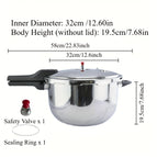 32cm Nonstick Pressure Cooker