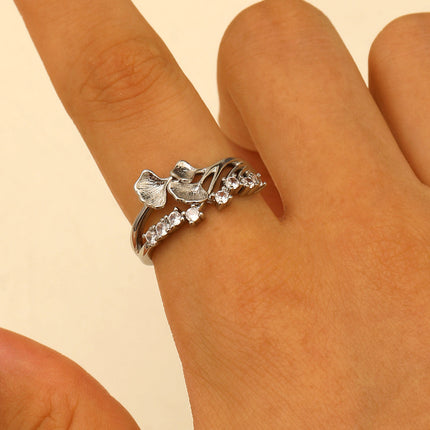 Light Luxury Open A Trendy Personalized Niche Finger Ring