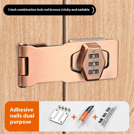 Wardrobe Password Lock Punch-free Cabinet
