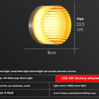 Warm Light / Amber Wave Pattern 135mm