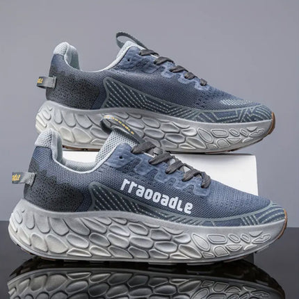 Men's New Style Sport Casual Shoes with Thick Soles for Heightening, Hiking Shoes That Are Ultra-light
