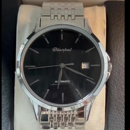 Men's Automatic Mechanical Watch Luxury Slim Sports Calendar Wristwatch Thanksgiving Day