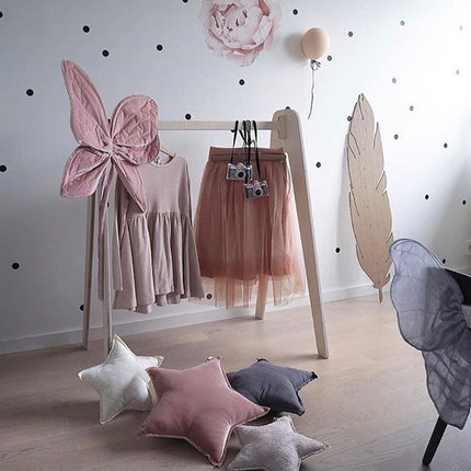Simple Floor Clothes Hanger Clothing Display