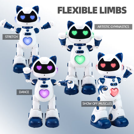 Intelligent Programming Gesture Induction Robot Spray Cool Breathing Lamp Children's Toys