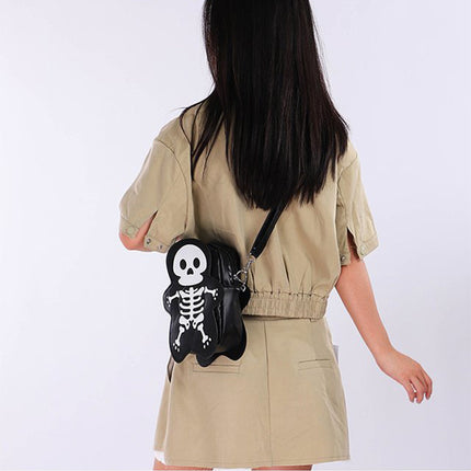 HalloweenShoulder Bag Girls Fashion Funny Cute Messenger Crossbody Bags