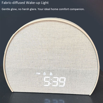Fabric Wake Up Light Alarm Clock