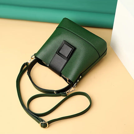 Women'S Multi-Functional Crossbody Handbag, Lightweight with Zipper Closure, Lining