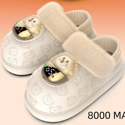 Electrothermal Couple Household Rechargeable Heating Shoes