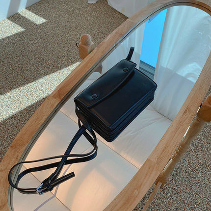 Men's Simple And Versatile One-shoulder Fashion Casual Small Square Bag