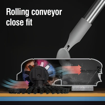 Multi-Room Hard Floor Cleaning System with Long Handle for Efficient Cleaning and Surface Maintenance