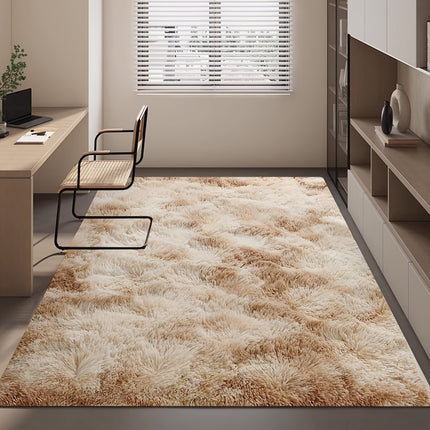 A Plush Carpet, Fluffy for The Bedroom, Rectangular Bedside Rug, Suitable for Living Rooms, Bedrooms