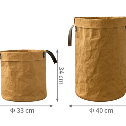 Storage Basket Dirty Laundry Storage Basket Sundries Storage Bucket Foldable Wastebasket Bedroom