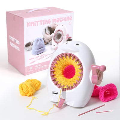 Penguin Knitting Machine Comes With Calculator Sweater Scarf Hat