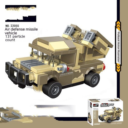 Building Block City Recycling Car Assembly Toy