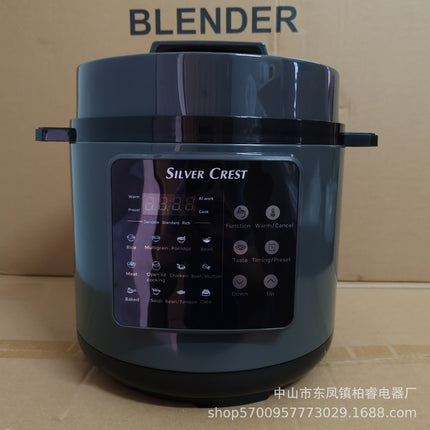 Multifunctional Cooking Stew 6L Automatic Electric Pressure Cooker