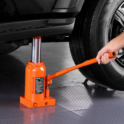 VEVOR Hydraulic Bottle Jack 30 Ton Manual High Lift Automotive Car Repair Shop