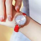 Red With White Surface