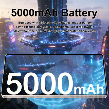 M26 Ultra Unlocked 5G Smartphone | 8GB+256GB, 6.8" HD Display, 50MP+108MP Dual Camera,