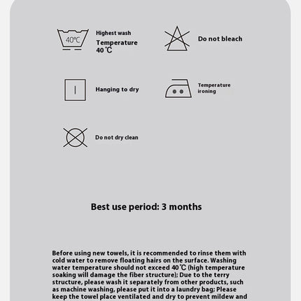 Household Pure Cotton Absorbent Soft Towel