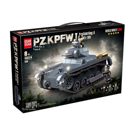 Building Block No.1 Tank Model Assembly Toy