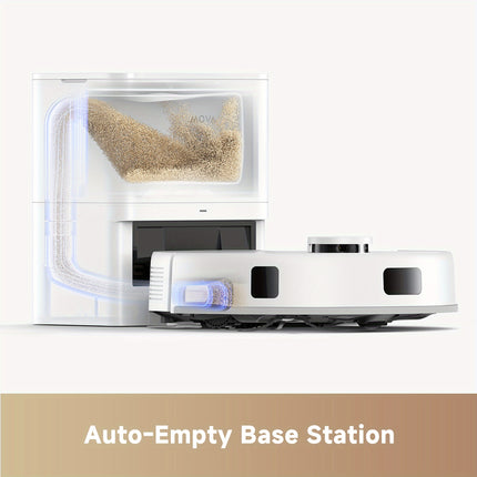 MOVA E20 Plus Robot Vacuum and Mop, Auto-Empty, 5,000Pa Suction Power
