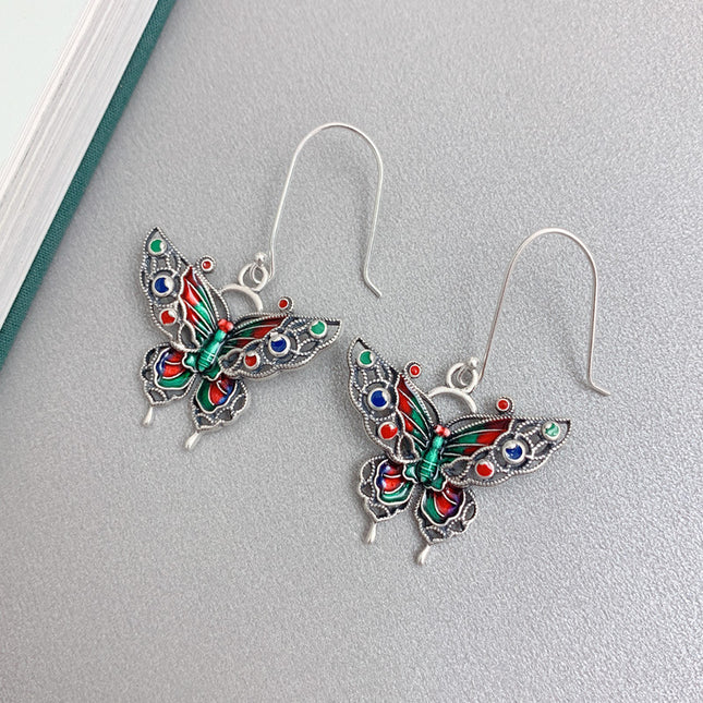 Tassel Butterfly Exquisite Female Earrings