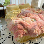 Reddish vellow / 120cm Bed