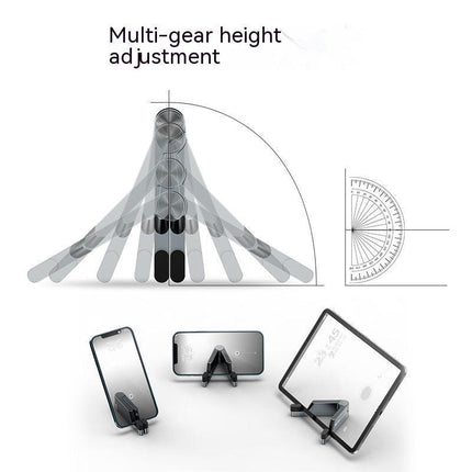 Desktop Phone Holder Portable Folding Aluminum Bracket