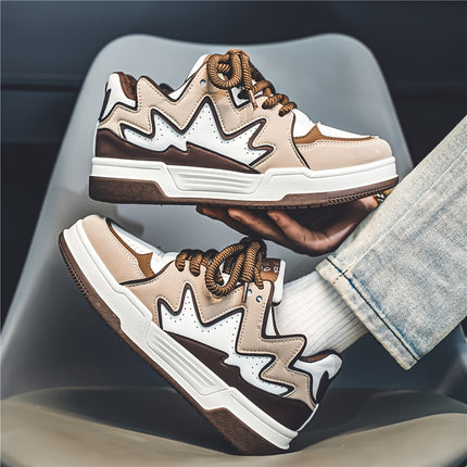 Men's Low-Top Bread Sneakers - All-Season Casual Sports Shoes with  Upper & Rubber Sole