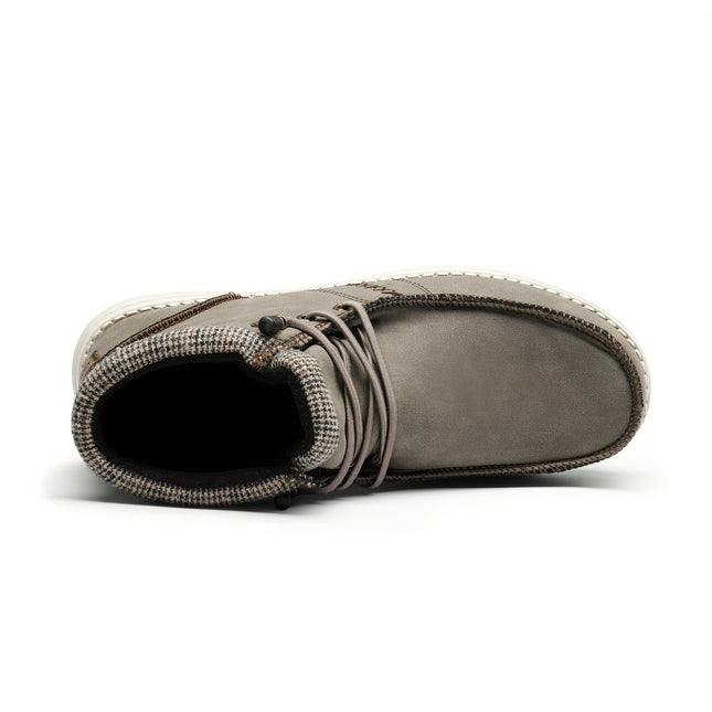 Men's Casual Slip-on Shoes Warm Loafers For Men Winter Boots