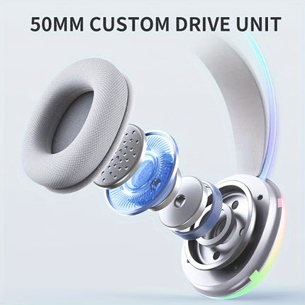 X25 RGB Gaming Headset with Cancelling Mic, Compatible for PC/Laptop & Smart Phone