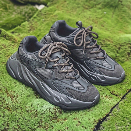 Men'S Breathable Mesh Sports Shoes  Stylish Low-Top Casual Sneakers with Lightweight Lace-Up Design,