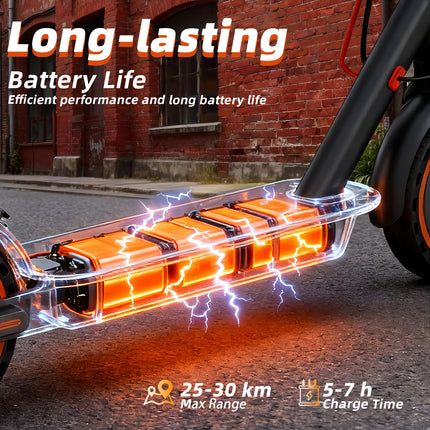 T3 Adult Electric Scooter 36V 7.8Ah Battery 350W Motor 25-35km Range Max
