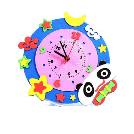 Handmade Materials Diy To Make Children's Creative Clocks