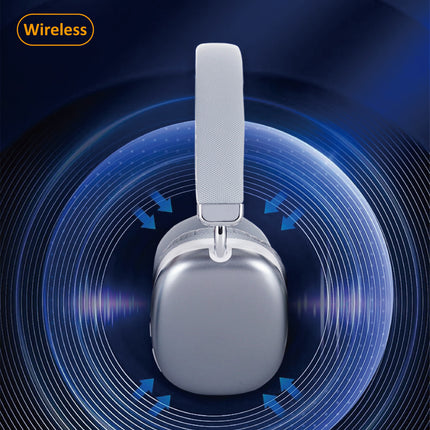 High-Quality Wireless Headphones, Lightweight Foldable Design with Built-