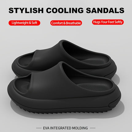 2 pcs Men's fashion, Men's shoes, Men's home shoes, indoor slippers, can be worn outside, beach, outdoor
