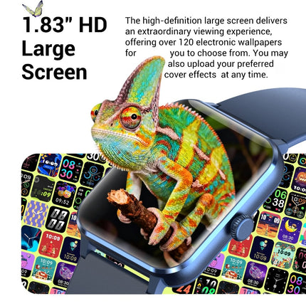 Smart Watch for Woman Men, 4.7cmHD Touchscreen, Wireless Calling Fitness Tracker, Health Monitor