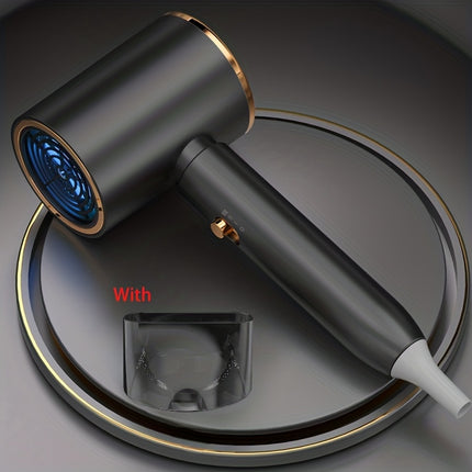 Negative Ion Hair Dryer, High-Speed Blower for Quick Drying, Features 3 Speed Settings with Low Noise,