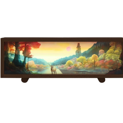 LED Light Box Touch Dimming Ambience Light Charging Small Night Lamp