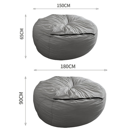 Fluffy Plush Beanie Sofa Super Huge Bean Bag 7FT180cm
