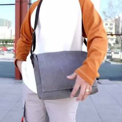 Fashionable casual shoulder bags, Men's bags, simple and classic messenger bags,